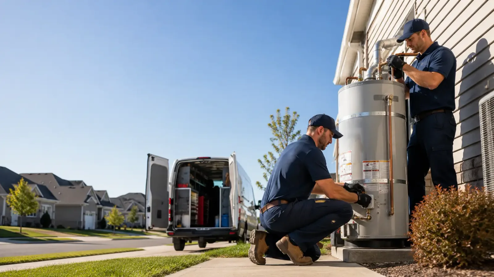 Water Heater Installation in Brooks, CA
